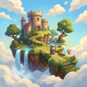 Malen nach Zahlen Fantasy-Abenteuer