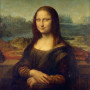 Malen nach Zahlen Mona Lisa, Porträt einer Frau vor einer Berglandschaft
