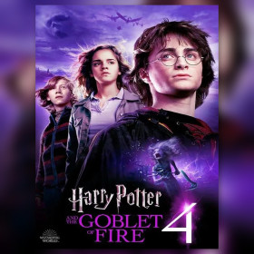 Malen nach Zahlen: Harry Potter und der Feuerkelch mit Hermine und Ron