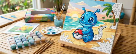 Disney Malen nach Zahlen: Stitch, Elsa, Mickey | figuredarts
