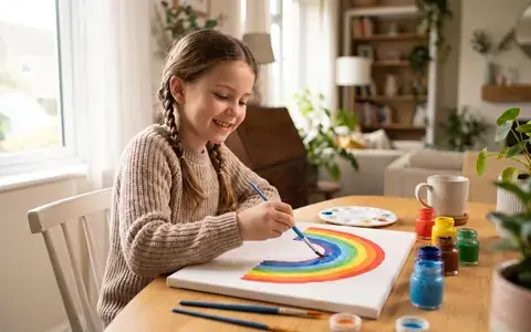 Malen nach Zahlen für Kinder und Anfänger