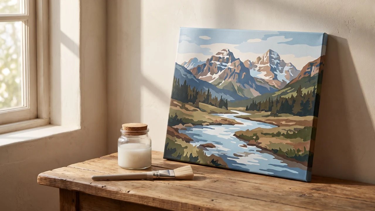 Firnis für Acrylbilder: So versiegeln Sie Ihr Werk richtig